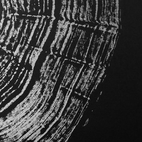 "Silver Willow 41" Tree Print - Black Paper